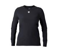 Maillot manches longues femme fox defend thermal noir