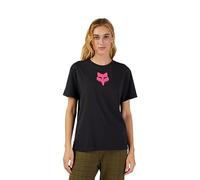 FOX Head T-Shirt Femme, noir-rose, taille XL pour femmes