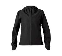Fox Racing W Ranger 2.5L Water Jacket Femme Imperméable Respirante 10k/3k DWR Capuche Compatible Casque Poches Zippées Ajustable Pour Sentier Noir, Taille : L