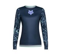 Fox Racing - W Ranger LS Jersey Img Print - Maillot VTT femme Arctic Blue - XL