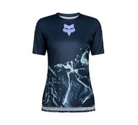 Fox Head Maillot à manches courtes pour femmes Ranger Image Print bleue