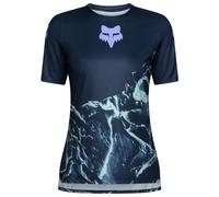 FOX Racing - Women's Ranger S/S Jersey Image Print - Maillot de cyclisme - L - arctic blue