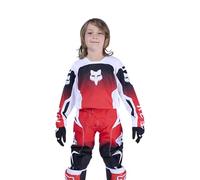Fox Racing Youth 180 Shield Maillot motocross - Rouge fluo - Taille XL