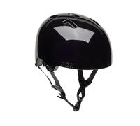 Fox Racing Youth Flight Casque Solide CE, Enfant, Noir, Taille Unique