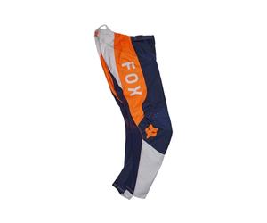 Fox Racing Youth Pantalon de Motocross Nitro 180 pour Enfant, Orange Fluo, 28 Garçon