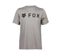 Fox Racing YTH Absolute SS Tee T-Shirt Enfant Logo Fox Confort Suprême Épaisseur Moyenne Doux Favori Hebdomadaire Gris, Taille : L