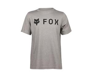 Fox Racing YTH Absolute SS Tee T-Shirt Enfant Logo Fox Confort Suprême Épaisseur Moyenne Doux Favori Hebdomadaire Gris, Taille : XL