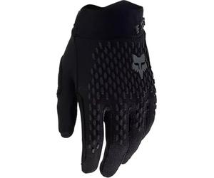 Fox Racing YTH Defend Glove - Gants MTB - matériau Robuste - Bonne Ventilation - Ajustement réglable - adapté Trail - Black, Taille: YS