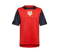 Fox Racing - Yth Defend SS Jersey Elevated - Maillot VTT enfant Flo Red - YM