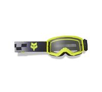 Fox Racing - Yth Main Collect Goggle - Masque VTT enfant Grey/Yellow - Taille unique