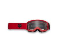 Fox Racing Yth Main Core Goggle Enfant, Système Lentilles Variables VLS, Large Champ Vision, Mousse Triple Couche, Tear-Off, Meilleur Rapport Qualité-Prix, Couleur : Fluorescent Red, Taille : OS
