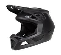 Fox Racing YTH Rampage Helmet CE/CPSC - Casque VTT - MTB - Coque ABS légère - MIPS - Ventilation 360° - visière réglable - Support GoPro - Matte Black, Taille: YL