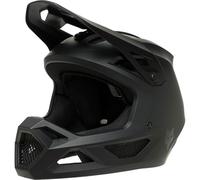Fox Racing YTH Rampage Helmet CE/CPSC - Casque VTT - MTB - Coque ABS légère - Ventilation à 360° - Technologie MIPS - visière réglable - Support GoPro - Matte Black, Taille: YM