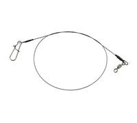 Bas de ligne carnassier Fox Rage Rage Strike Point 7 Strand Titanium Leader 50cm 18kg / 30lb (x2) Noir 50 cm