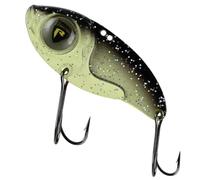 Fox Rage Big Eye Blade - Leurre à lancer - Couleur : UV Black & Gold - Longueur/poids : 6 cm / 17 g