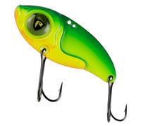 Fox Rage Big Eye Blade - Leurre spinner, couleur : UV Fire Tiger, longueur/poids : 6 cm/17 g