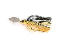 Fox Rage Chatterbait - Leurre de pêche au brochet et au sandre, leurre pour pêche à la truite, Mixte, Noir et doré, 21g