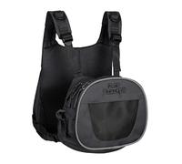 Fox Rage Chest Pack Sac de pêche, 28 x 12 x 23 cm, sac pour accessoires de pêche, sac à leurres artificiels, Noir