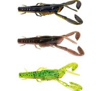Fox Rage Critters Appâts en caoutchouc Mixed Ultra UV Color Pack 9cm 6,1g