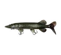 Fox Rage Ultra Natural Pike Replicant Soft Lure 400 Mm Argenté