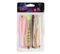 Fox Rage Leurre Souple Slick Shad 130 Mm 4 Unités