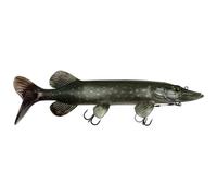 Fox Rage Ultra Natural Pike Replicant Soft Lure 320 Mm Argenté
