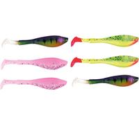 Fox Rage Mini Fry Gummisch UV Mixed Color Pack 7cm 6pcs