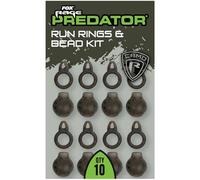 Fox Rage Predator FAC094 Kit d'anneaux et perles Motif camouflage