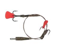FOX Rage Predator Kwik Change Paternoster Trace 30 cm Taille 6 Barbelé 18,1 kg FRR027