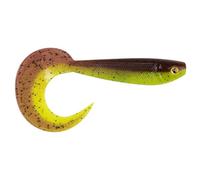 Fox Rage Pro Grub Twister Poisson en caoutchouc UV vert citrouille 16 cm