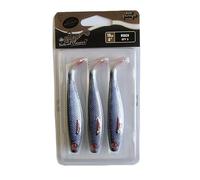 Fox Rage Rage Pro Shad 10cm Super Natural Roach x 3pcs Poisson caoutchouc