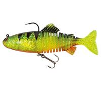 Fox Rage Replicant Jointed - Swimbait Wobbler, couleur : UV Perch, longueur/poids : 18 cm - 80 g
