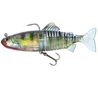 Fox Rage Replicant Jointed Swimbait Wobbler - Couleur : UV Stickleback - Longueur/Poids : 18 cm - 80 g