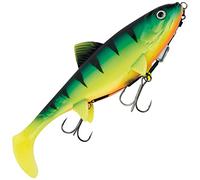 Fox Rage Replicant Shallow - poisson en caoutchouc, couleur : feu UV, longueur/poids : 23 cm - 125 g.