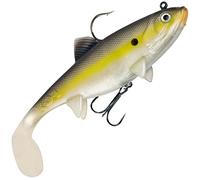Fox Rage Replicant Wobble - Poisson en caoutchouc Swimbait, couleur : UV Original Roach, longueur/poids : 14 cm - 55 g
