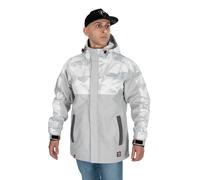 Fox Rage RS Triple Veste De Pluie Légère Camo Imperméable Gris Clair Pour Hommes