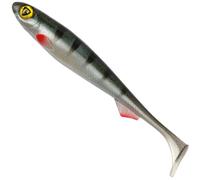 Fox Rage Slick Shad Lot de 4 poissons en caoutchouc 13 cm Couleur : UV Young Perch