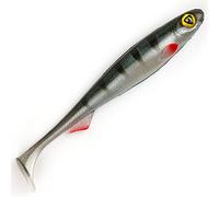 Fox Rage Slick Shad - Poisson en caoutchouc pour la pêche au lancer des brochets, sandres et perches, leurre en caoutchouc pour la pêche au jig et à la dandine, Young Perch, 11 cm
