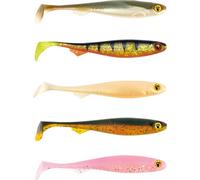 Fox Rage Slick Shad Rubber Bait Mixed Ultra UV Colour Pack 9cm