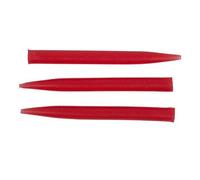 Fox Rage Tail Rubbers Predator Red Trace Crimp