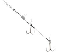 Fox Rage Ti Pro Arnés de 20 - 25 cm Tamaño Individual 1/0 8g Con alambre de titanio de 35 g, Perfecto Para señuelos suaves