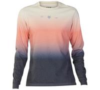 FOX Ranger Dr Mid Ls Jersey Lunar - Homme - Gris / Rose / Beige - taille S- modèle 2024