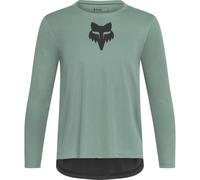 FOX Ranger Ls Jersey Head Yth - Enfant - Vert - taille S- modèle 2025