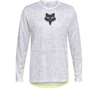 FOX Ranger Ls Jersey Lunar Se - Homme - Blanc - taille L- modèle 2025