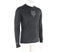 Fox Ranger Tru Dri L/S Hommes T-shirt de vélo L Noir