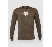 Fox Ranger Tru Dri L/S Hommes T-shirt de vélo XL Brun