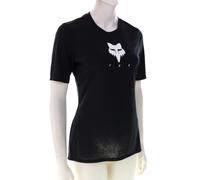 Fox Ranger Tru DRI SS Femmes T-shirt de vélo S Noir