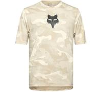 FOX Ranger Tru Dri Ss Jersey - Homme - Beige / Gris - taille S- modèle 2025