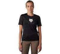 Maillot manches courtes fox ranger trudri femme noir