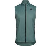 FOX Ranger Wind Gilet de vélo femme, Vert, Taille XL